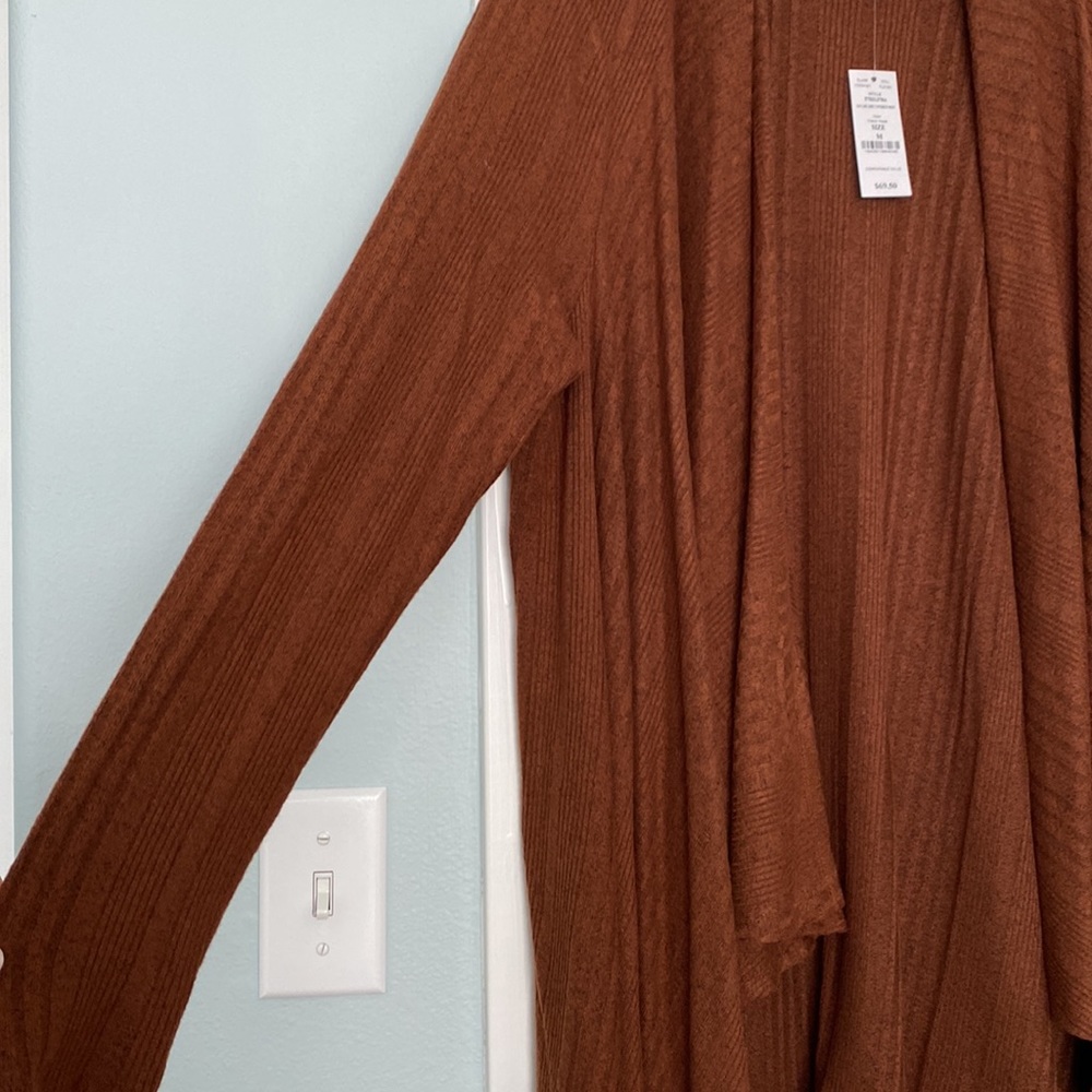New! WHBM Open Cardigan Sweater - Picture 5 of 9